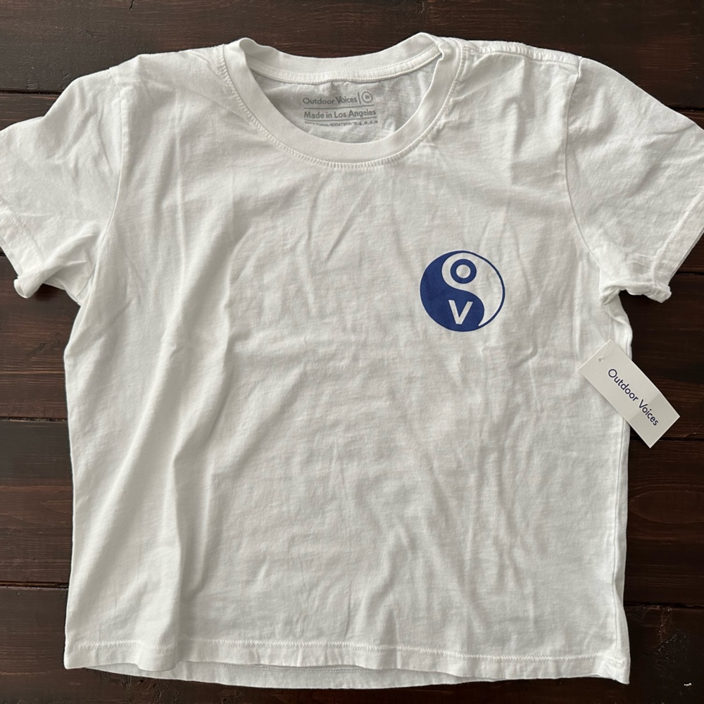 NWT Outdoor Voices Move Your Body Shortsleeve Shirt